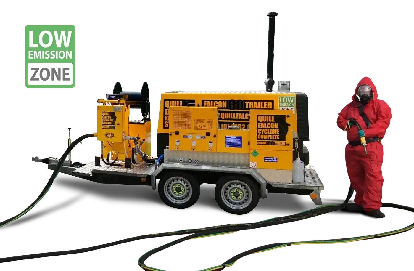 Quill Falcon Low Emission Cyclone 60 Complete