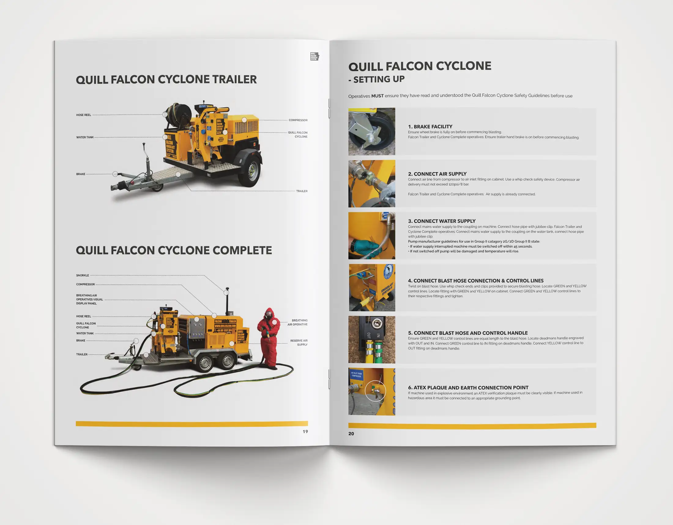 Quill Falcon Operators Manual