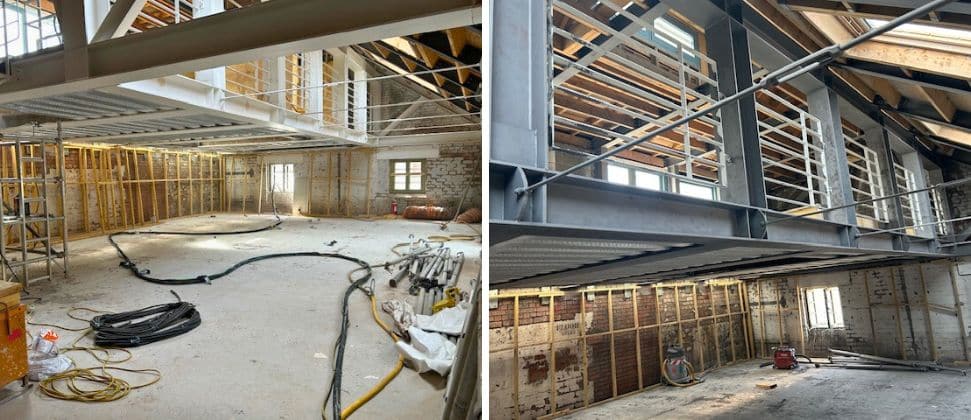 A dry blasting solution for Crichton Place